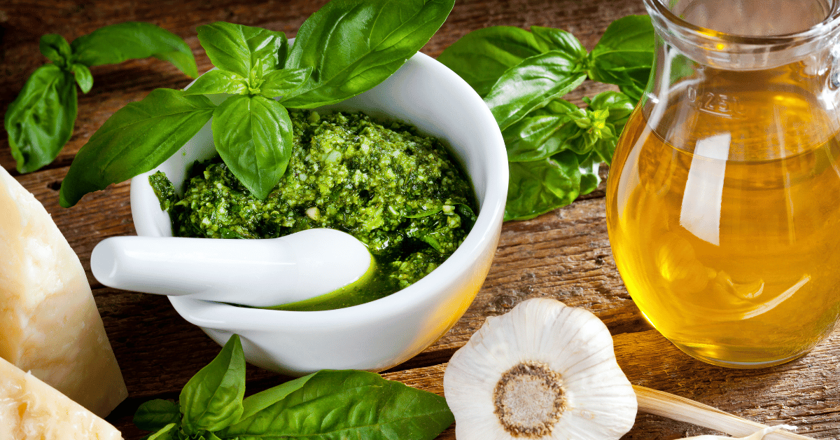 Basil Walnut Pesto Recipe