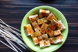 tofu recipe and coconut rice