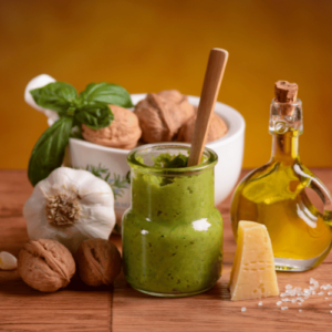 Basil Walnut Pesto Recipe