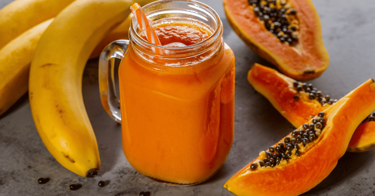 Papaya Pineapple Smoothie