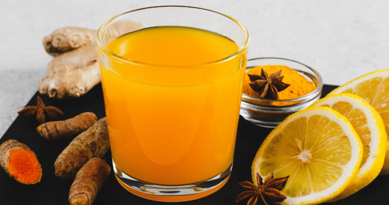 Ginger and Turmeric Shots