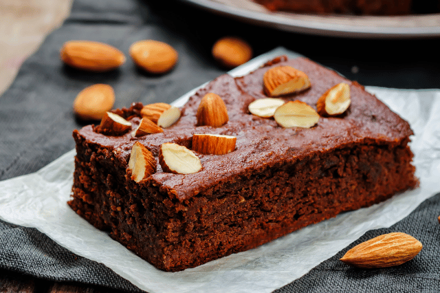 Banana Almond Butter Brownies